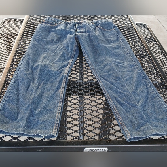 Mens Levis 501 Jeans Size 36x27 - Picture 3 of 5